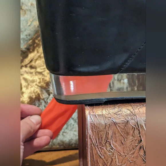 Jeffrey Campbell Y2K clear sole platform wedge heel boots - Picture 7 of 7